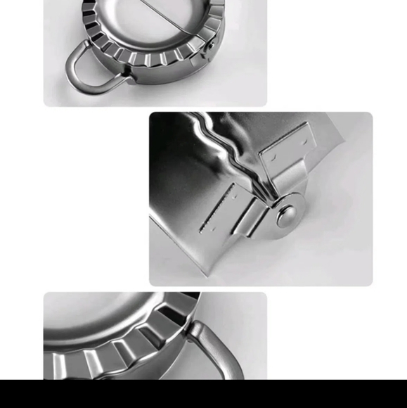 Stainless Steel Dumpling Pierogi Wonton Ravioli Maker - Picture 4 of 5